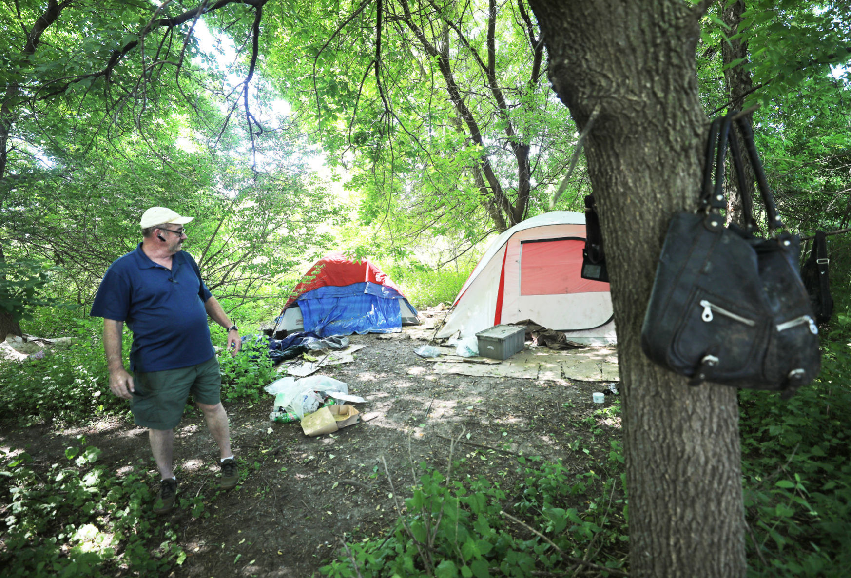 Homeless Camps - Porchlight, Inc. outreach